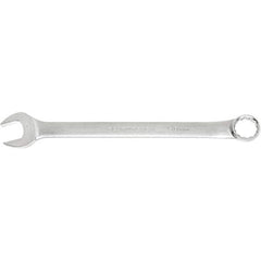 GearWrench - 65mm 12 Point Combination Wrench - 15° Offset Angle, 31.89" OAL, Steel, Satin Finish - Eagle Tool & Supply