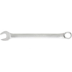 GearWrench - 2-5/8" 12 Point Combination Wrench - 15° Offset Angle, 31.89" OAL, Steel, Satin Finish - Eagle Tool & Supply