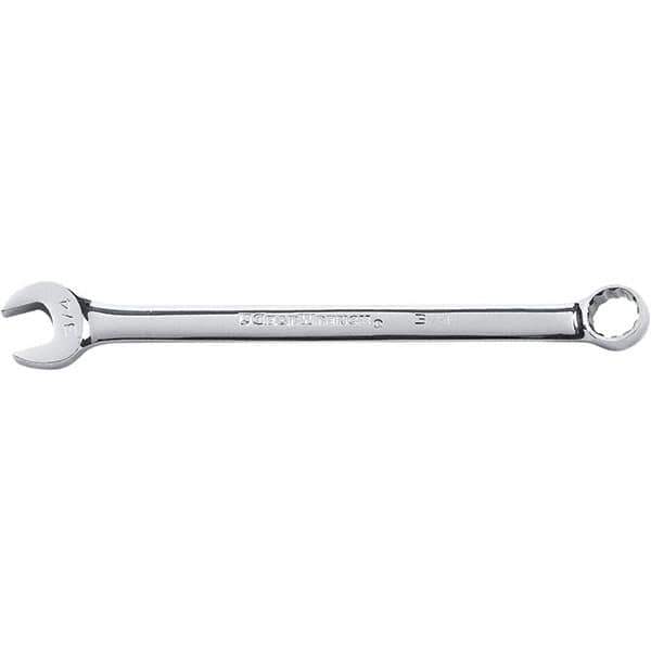 GearWrench - 29mm 12 Point Combination Wrench - 15° Offset Angle, 15.394" OAL, Steel, Satin Finish - Eagle Tool & Supply