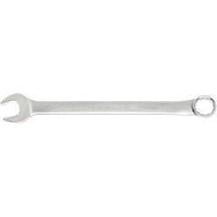 GearWrench - 2-3/8" 12 Point Combination Wrench - 15° Offset Angle, 29.843" OAL, Steel, Satin Finish - Eagle Tool & Supply