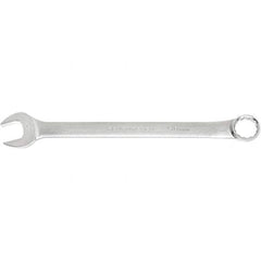 GearWrench - 2-1/8" 12 Point Combination Wrench - 15° Offset Angle, 27.795" OAL, Steel, Satin Finish - Eagle Tool & Supply