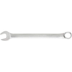 GearWrench - 1-5/8" 12 Point Combination Wrench - 15° Offset Angle, 24-3/32" OAL, Steel, Satin Finish - Eagle Tool & Supply