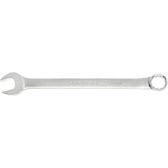 GearWrench - 2-1/16" 12 Point Combination Wrench - 15° Offset Angle, 27.09" OAL, Steel, Satin Finish - Eagle Tool & Supply