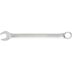 GearWrench - 2-3/16" 12 Point Combination Wrench - 15° Offset Angle, 27.795" OAL, Steel, Satin Finish - Eagle Tool & Supply