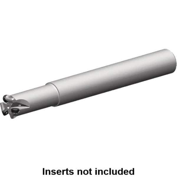 Kennametal - 20mm Cutting Diam, 32mm Shank Diam, 1.26" Max Depth of Cut, Straight Shank Indexable Copy End Mill - 3 Inserts, RP.. 1204M0.. Insert, 7713 Toolholder, Steel, Through Coolant - Eagle Tool & Supply