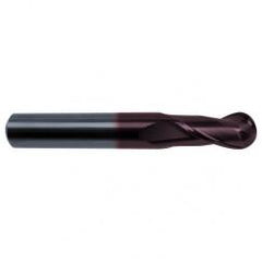 3/32" Dia. - 1-1/2" OAL - 30 Helix Firex CBD Ball Nose EM - 2 FL - Eagle Tool & Supply