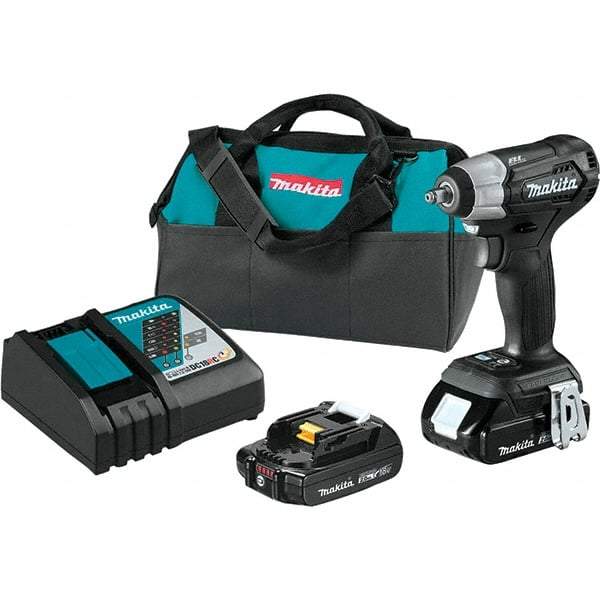 Makita - Cordless Impact Wrenches & Ratchets Voltage: 18.0 Drive Size (Inch): 3/8 - Eagle Tool & Supply