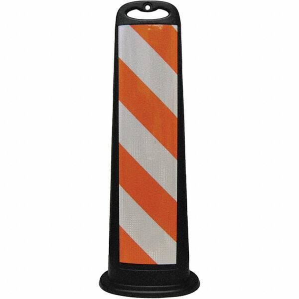 PRO-SAFE - Traffic Barrels, Delineators & Posts Type: Vertical Panel Material: Polyethylene - Eagle Tool & Supply