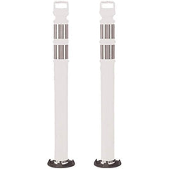 PRO-SAFE - Traffic Barrels, Delineators & Posts Type: Delineator Post Material: Polyethylene - Eagle Tool & Supply