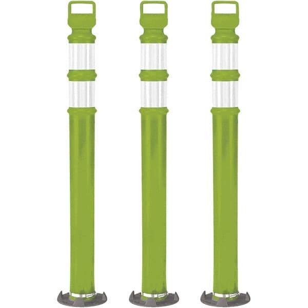PRO-SAFE - Traffic Barrels, Delineators & Posts Type: Delineator Post Material: Polyethylene - Eagle Tool & Supply