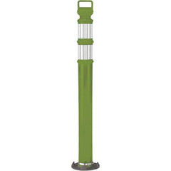 PRO-SAFE - Traffic Barrels, Delineators & Posts Type: Delineator Post Material: Polyethylene - Eagle Tool & Supply