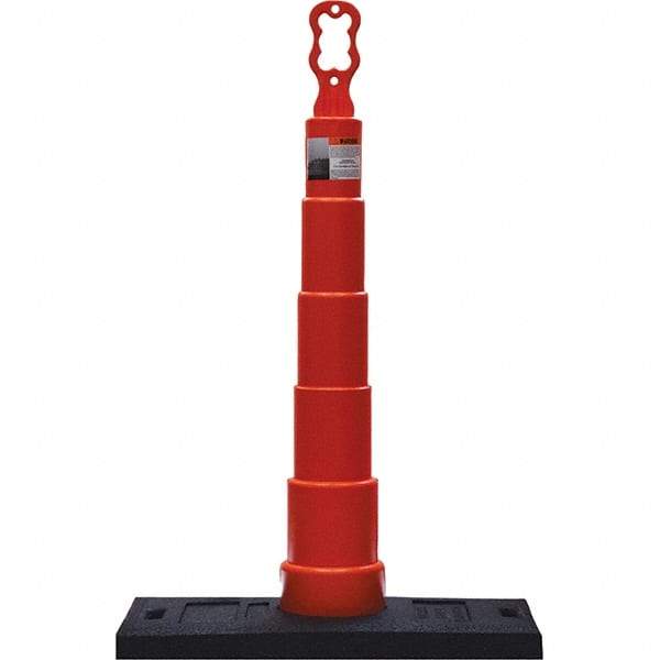 PRO-SAFE - Traffic Barrels, Delineators & Posts Type: Rooftop Perimeter Kit Material: Polyethylene - Eagle Tool & Supply
