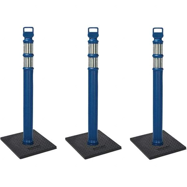 PRO-SAFE - Traffic Barrels, Delineators & Posts Type: Delineator Post Material: Polyethylene - Eagle Tool & Supply