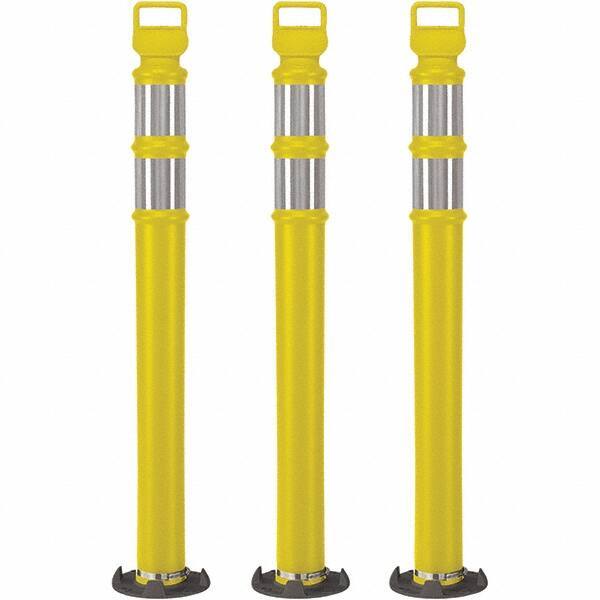 PRO-SAFE - Traffic Barrels, Delineators & Posts Type: Delineator Post Material: Polyethylene - Eagle Tool & Supply