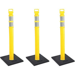 PRO-SAFE - Traffic Barrels, Delineators & Posts Type: Delineator Post Material: Polyethylene - Eagle Tool & Supply