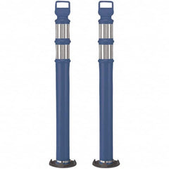 PRO-SAFE - 2 4-Piece Kits 45" High x 6" Wide, Reflective Delineator Post - Eagle Tool & Supply