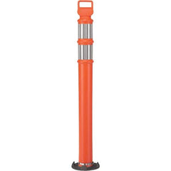 PRO-SAFE - Traffic Barrels, Delineators & Posts Type: Delineator Post Material: Polyethylene - Eagle Tool & Supply