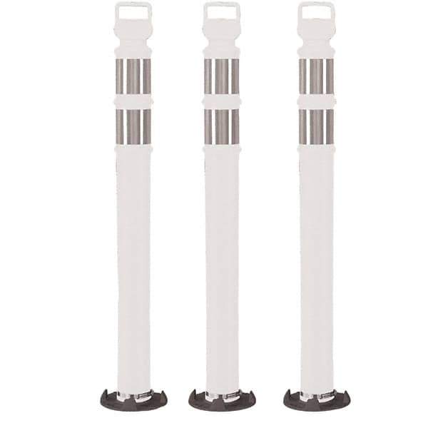 PRO-SAFE - Traffic Barrels, Delineators & Posts Type: Delineator Post Material: Polyethylene - Eagle Tool & Supply