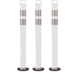 PRO-SAFE - Traffic Barrels, Delineators & Posts Type: Delineator Post Material: Polyethylene - Eagle Tool & Supply