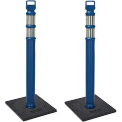 PRO-SAFE - Traffic Barrels, Delineators & Posts Type: Delineator Post Material: Polyethylene - Eagle Tool & Supply