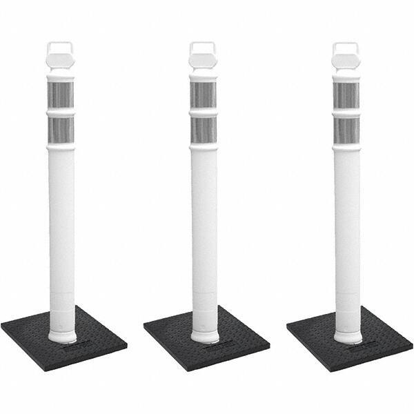 PRO-SAFE - Traffic Barrels, Delineators & Posts Type: Delineator Post Material: Polyethylene - Eagle Tool & Supply