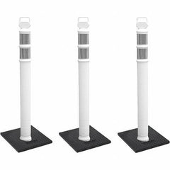 PRO-SAFE - Traffic Barrels, Delineators & Posts Type: Delineator Post Material: Polyethylene - Eagle Tool & Supply
