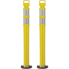PRO-SAFE - Traffic Barrels, Delineators & Posts Type: Delineator Post Material: Polyethylene - Eagle Tool & Supply
