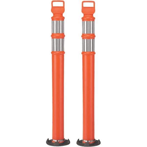 PRO-SAFE - Traffic Barrels, Delineators & Posts Type: Delineator Post Material: Polyethylene - Eagle Tool & Supply