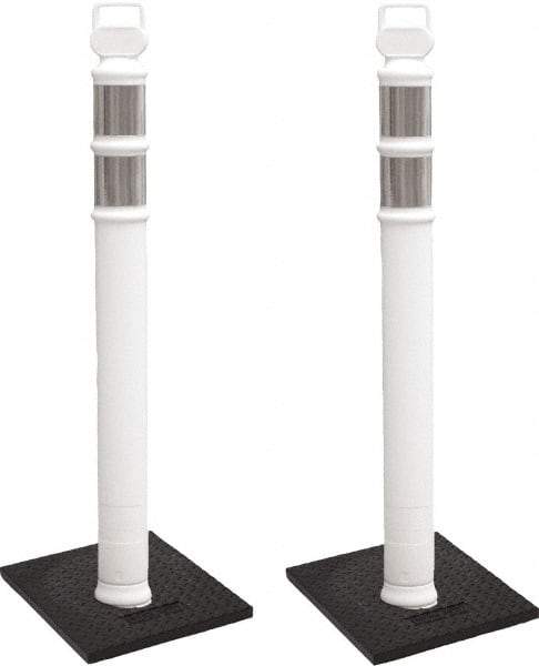 PRO-SAFE - Traffic Barrels, Delineators & Posts Type: Delineator Post Material: Polyethylene - Eagle Tool & Supply