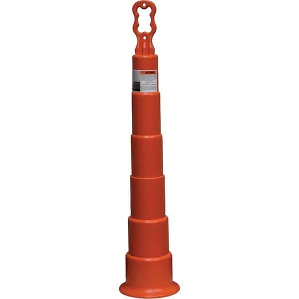 PRO-SAFE - Traffic Barrels, Delineators & Posts Type: Channelizer Cone Material: Polyethylene - Eagle Tool & Supply