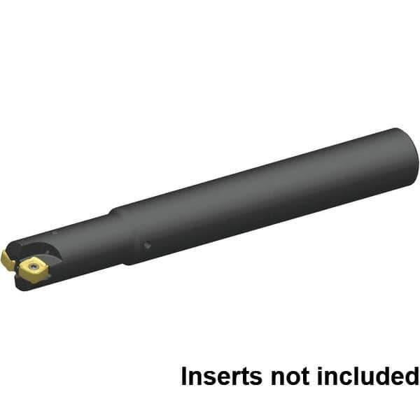 Kennametal - 38.1mm Cut Diam, 2.49mm Max Depth, 1-1/4" Shank Diam, Cylindrical Shank Indexable High-Feed End Mill - Screw Holding Method, XO..1205.. Insert, 7793VXO Toolholder, Through Coolant - Eagle Tool & Supply