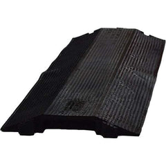 PRO-SAFE - 36" Long x 10-1/2" Wide x 1-1/2" High, Polyurethane Ramp Cable Guard - 8,850 Lb Load Limit - Eagle Tool & Supply
