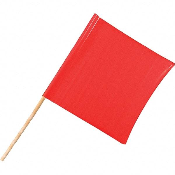 PRO-SAFE - Traffic Flags & Wind Socks Type: Flags Flag Height (Inch): 18 - Eagle Tool & Supply