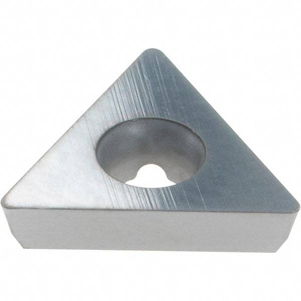 Dorian Tool - TDEX1102 Carbide Milling Insert - AlCrN Finish, 0.094" Thick, 1/4" Inscribed Circle, 0.015" Corner Radius - Eagle Tool & Supply