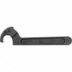 GearWrench - Spanner Wrenches & Sets Tool Type: Adjustable Pin Spanner Wrench Minimum Capacity (Inch): 3/4 - Eagle Tool & Supply