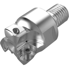 Seco - 19.1mm Cut Diam, 1.9mm Max Depth, M20 20mm Shank Diam, Modular Connection Indexable High-Feed End Mill - Screw Holding Method, LPKT09 Insert, R217.21 Toolholder, Through Coolant - Eagle Tool & Supply
