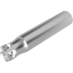 Seco - 25.2mm Cut Diam, 1.9mm Max Depth, 38.1mm Shank Diam, Cylindrical Shank Indexable High-Feed End Mill - Screw Holding Method, LPKT09 Insert, R217.21 Toolholder, Through Coolant - Eagle Tool & Supply