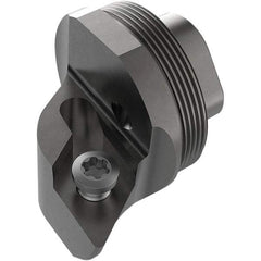 Seco - Right Hand Cut, Size GL25, DC11T3 Insert Compatiblity, Internal Modular Turning & Profiling Cutting Unit Head - 17mm Ctr to Cutting Edge, 20mm Head Length, Through Coolant, Series Steadyline ISO Turning - Eagle Tool & Supply