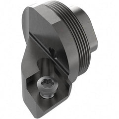 Seco - Right Hand Cut, Size GL25, CC09T3 Insert Compatiblity, Internal Modular Turning & Profiling Cutting Unit Head - 17mm Ctr to Cutting Edge, 20mm Head Length, Through Coolant, Series Steadyline ISO Turning - Eagle Tool & Supply