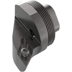 Seco - Right Hand Cut, Size GL25, DC0702 Insert Compatiblity, Internal Modular Turning & Profiling Cutting Unit Head - 17mm Ctr to Cutting Edge, 20mm Head Length, Through Coolant, Series Steadyline ISO Turning - Eagle Tool & Supply