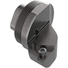 Seco - Left Hand Cut, Size GL25, TC1102 Insert Compatiblity, Internal Modular Turning & Profiling Cutting Unit Head - 17mm Ctr to Cutting Edge, 20mm Head Length, Through Coolant, Series Steadyline ISO Turning - Eagle Tool & Supply