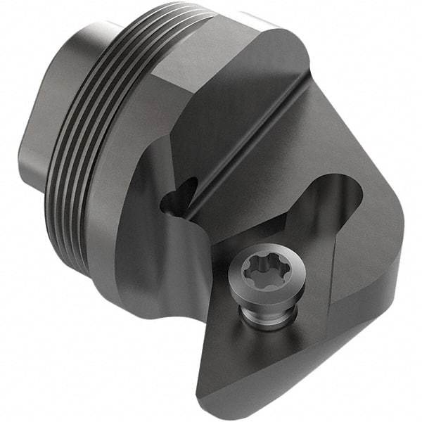 Seco - Left Hand Cut, Size GL25, DC11T3 Insert Compatiblity, Internal Modular Turning & Profiling Cutting Unit Head - 17mm Ctr to Cutting Edge, 18mm Head Length, Through Coolant, Series Steadyline ISO Turning - Eagle Tool & Supply