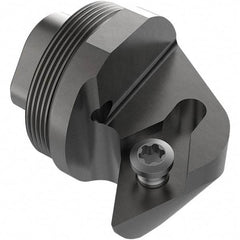 Seco - Left Hand Cut, Size GL25, DC11T3 Insert Compatiblity, Internal Modular Turning & Profiling Cutting Unit Head - 17mm Ctr to Cutting Edge, 18mm Head Length, Through Coolant, Series Steadyline ISO Turning - Eagle Tool & Supply