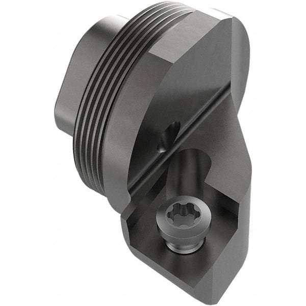 Seco - Left Hand Cut, Size GL25, CC09T3 Insert Compatiblity, Internal Modular Turning & Profiling Cutting Unit Head - 17mm Ctr to Cutting Edge, 20mm Head Length, Through Coolant, Series Steadyline ISO Turning - Eagle Tool & Supply