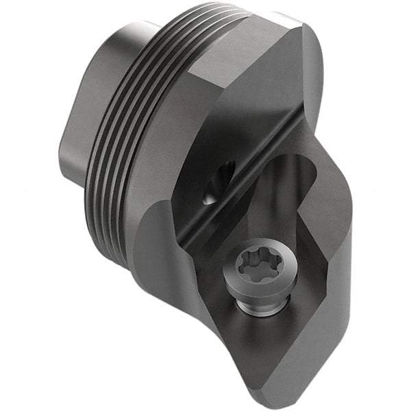 Seco - Left Hand Cut, Size GL25, DC11T3 Insert Compatiblity, Internal Modular Turning & Profiling Cutting Unit Head - 17mm Ctr to Cutting Edge, 20mm Head Length, Through Coolant, Series Steadyline ISO Turning - Eagle Tool & Supply