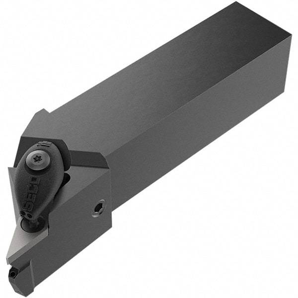 Seco - DVJBR, Right Hand Cut, 93° Lead Angle, 25mm Shank Height x 25mm Shank Width, Neutral Rake Indexable Turning Toolholder - 122mm OAL, VB1604 Insert Compatibility, Series Jetstream - Eagle Tool & Supply