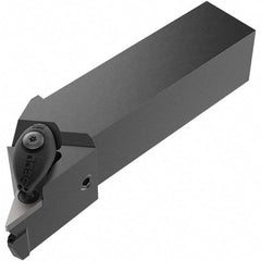 Seco - DVJBR, Right Hand Cut, 93° Lead Angle, 25mm Shank Height x 25mm Shank Width, Neutral Rake Indexable Turning Toolholder - 122mm OAL, VB1604 Insert Compatibility, Series Jetstream - Eagle Tool & Supply