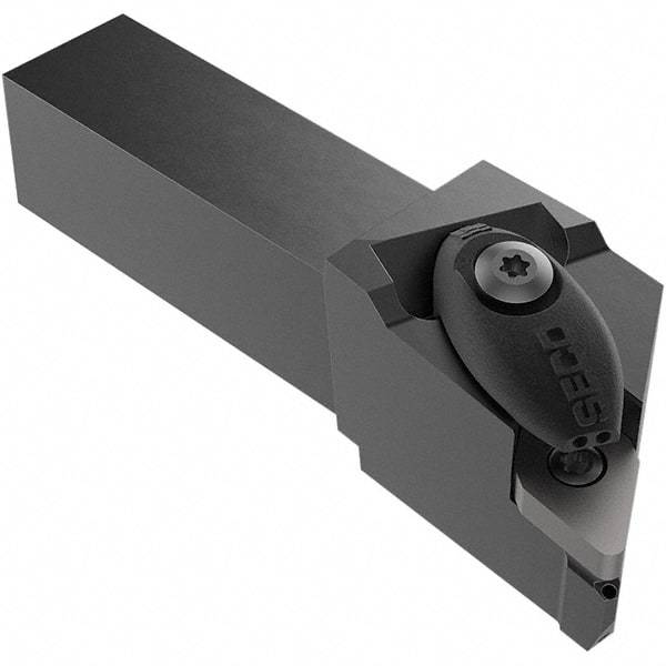 Seco - DDJNL, Left Hand Cut, 93° Lead Angle, 20mm Shank Height x 20mm Shank Width, Negative Rake Indexable Turning Toolholder - 105mm OAL, DN1506 Insert Compatibility, Series Jetstream - Eagle Tool & Supply