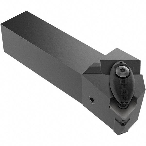 Seco - DCLNL, Left Hand Cut, 95° Lead Angle, 25mm Shank Height x 25mm Shank Width, Negative Rake Indexable Turning Toolholder - 120mm OAL, CN1204 Insert Compatibility, Series Jetstream - Eagle Tool & Supply