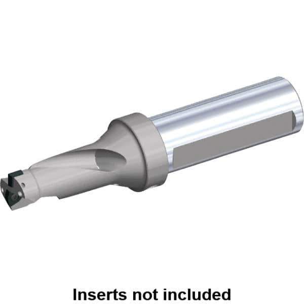 Kennametal - 3.126" Max Drill Depth, 2xD, 1.603" Diam, Indexable Insert Drill - 2 Inserts, 1-1/4" Shank Diam, Flange Shank - Eagle Tool & Supply